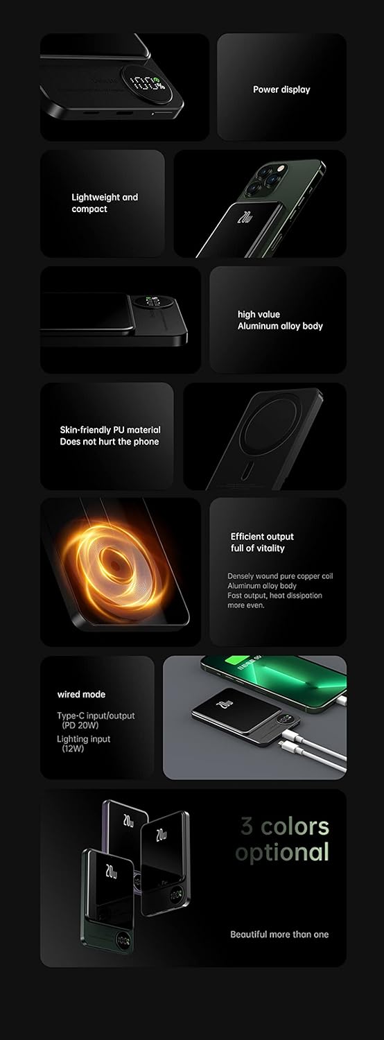 GOjU MagSafe Portable Charger